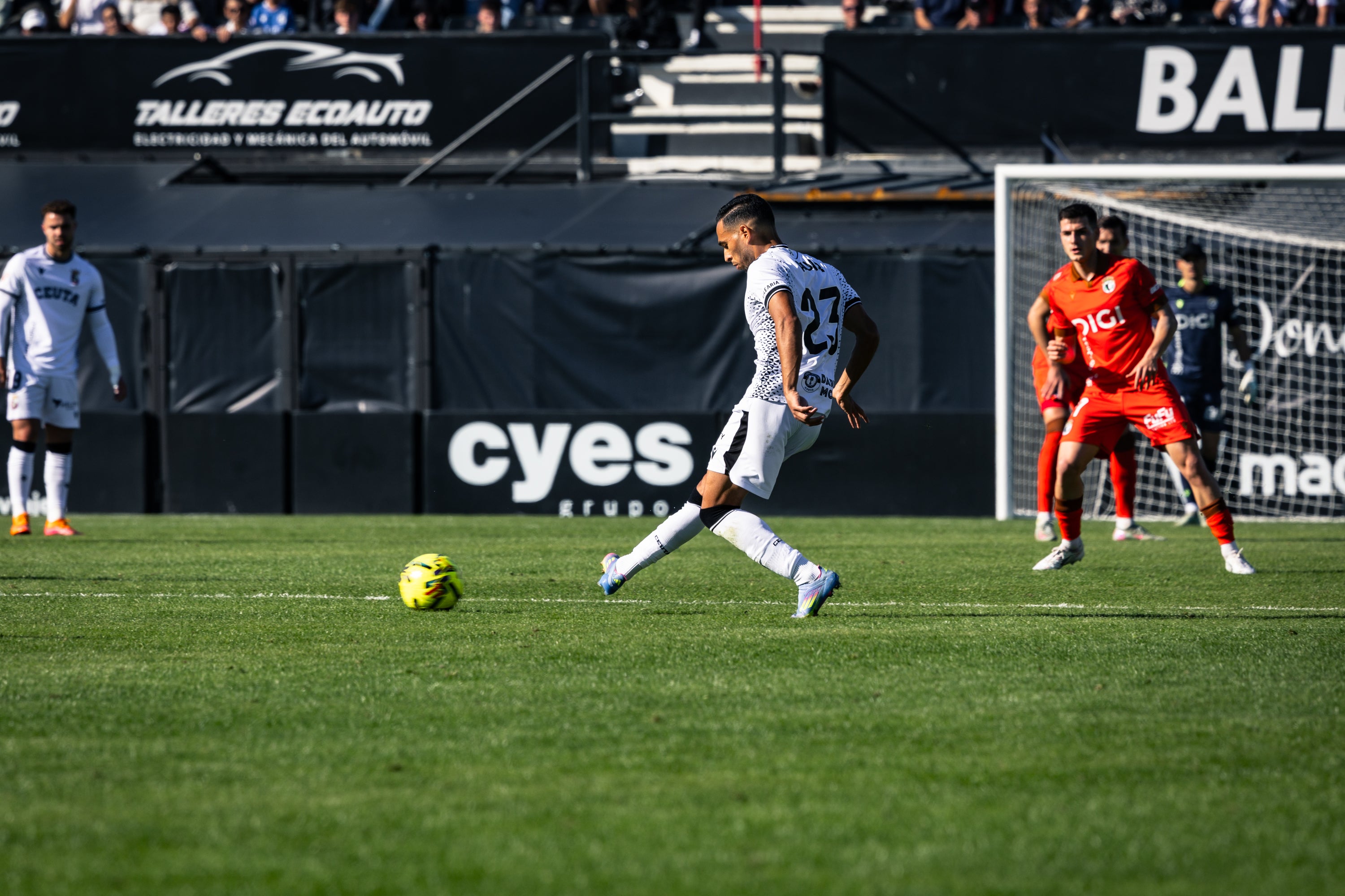 La derrota del Burgos CF en Ceuta, en imágenes