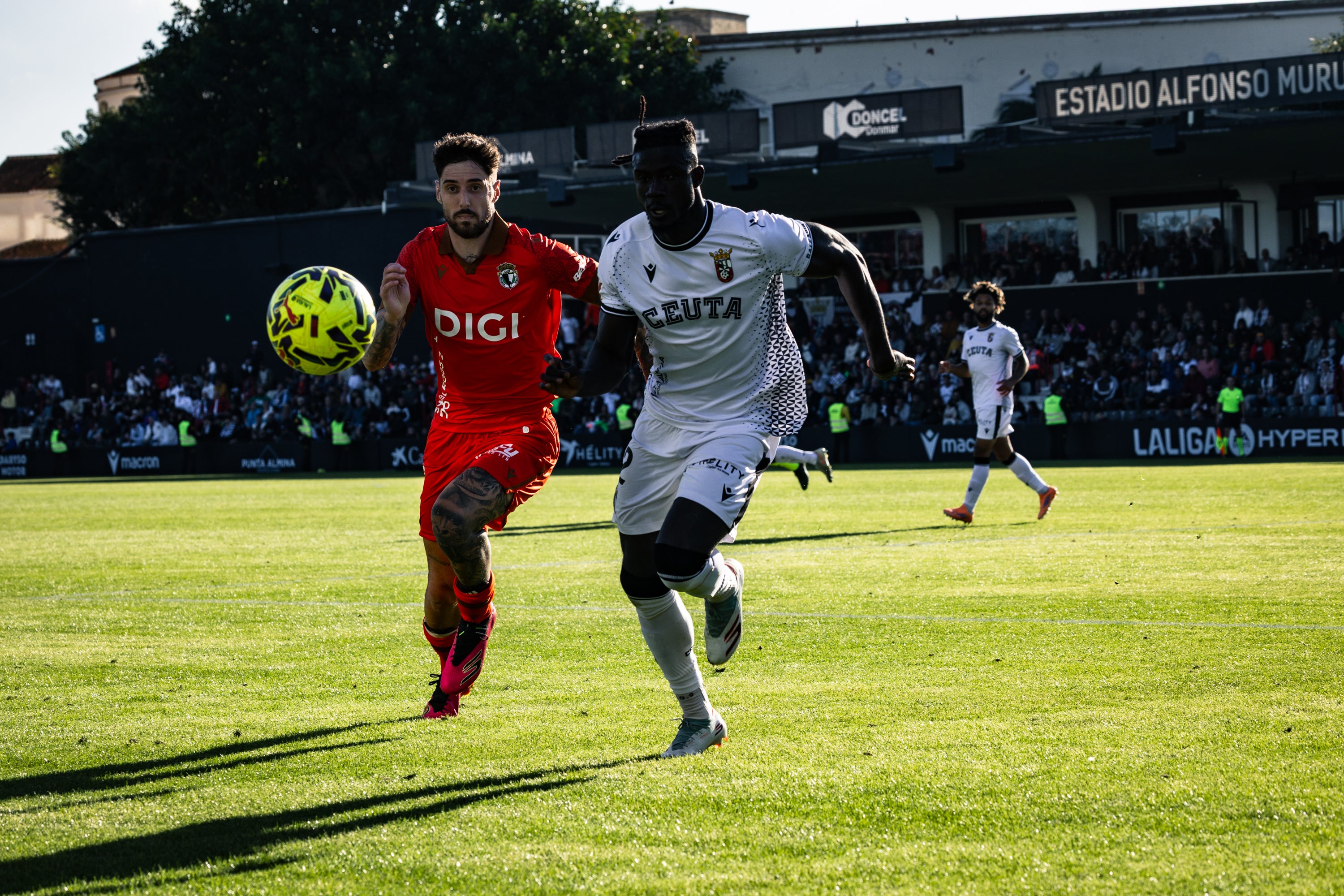 La derrota del Burgos CF en Ceuta, en imágenes
