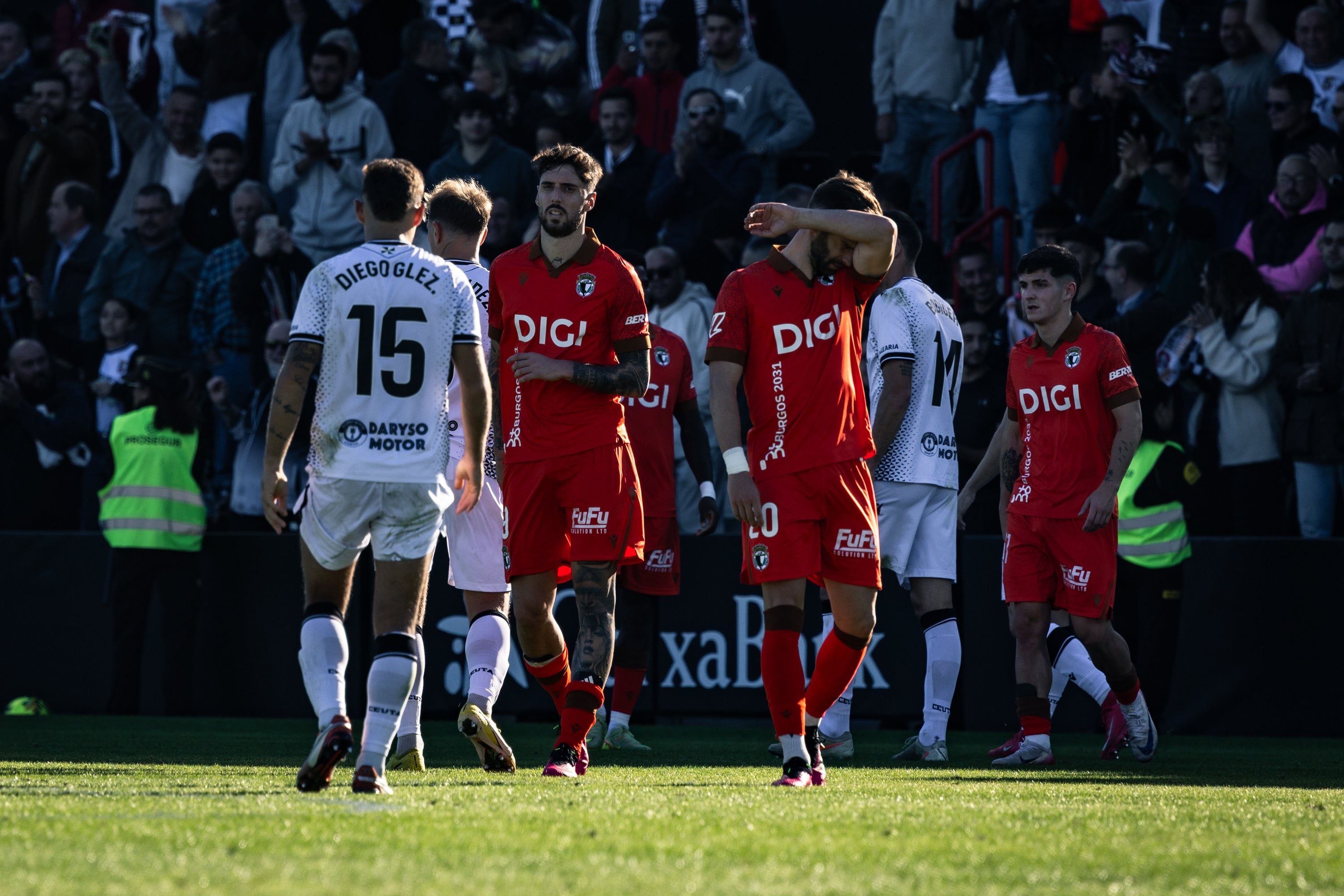 La derrota del Burgos CF en Ceuta, en imágenes
