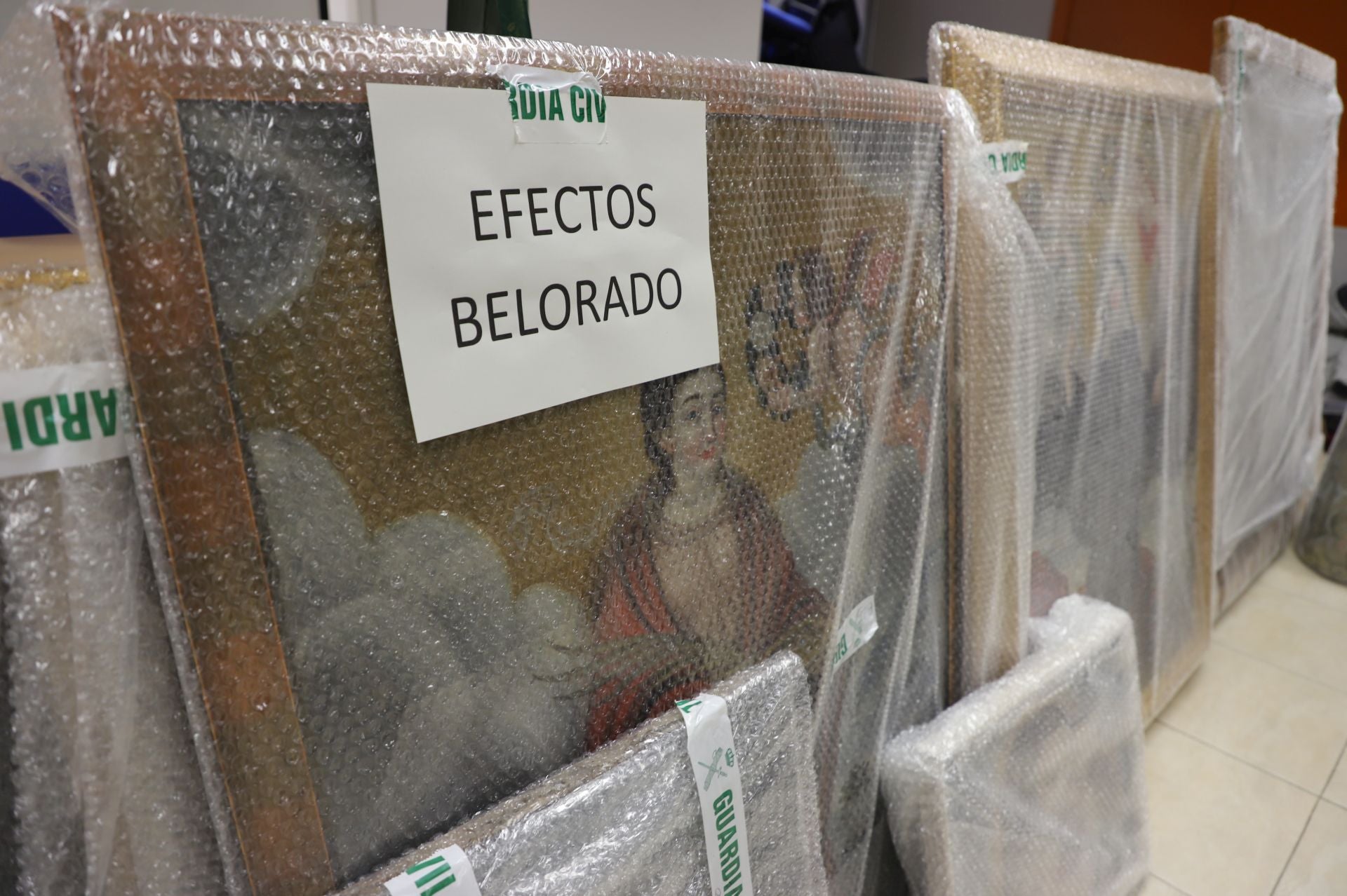 La Guardia Civil interviene más de 30 piezas de arte sacro trasladadas por las monjas cismáticas a Orduña