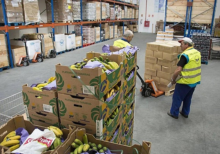 23 alumnos de bachillerato de Burgos organizan una recogida de alimentos para Navidad