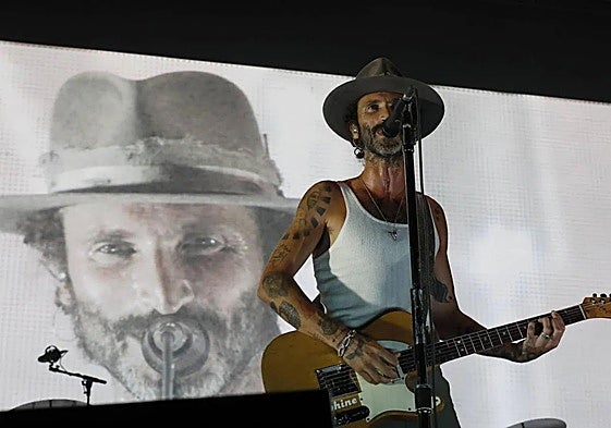 Actuación de Leiva en Sonorama 2022.