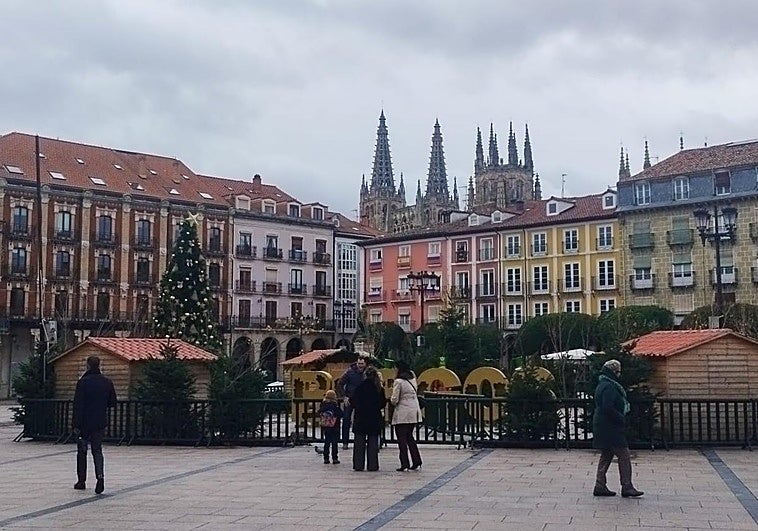 Burgos se queda sin el gran elemento decorativo de Navidad este año