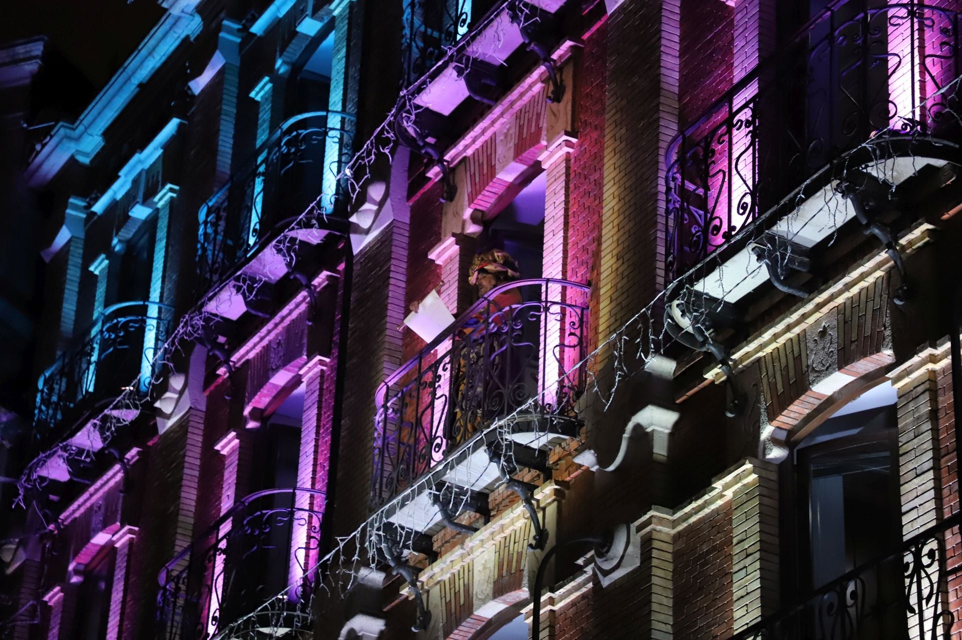 El encendido de las luces de Navidad de Burgos, en imágenes