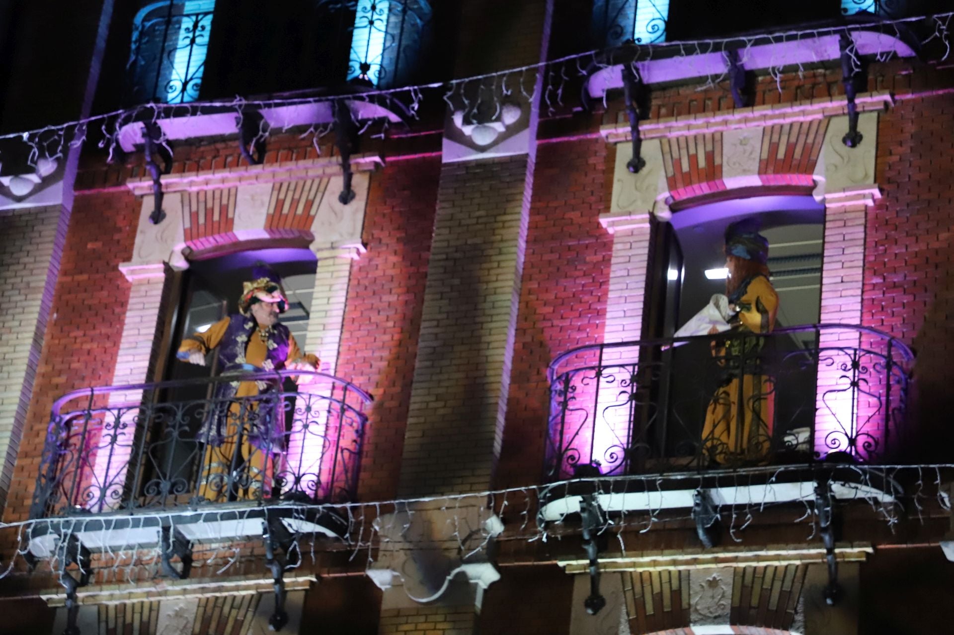 El encendido de las luces de Navidad de Burgos, en imágenes