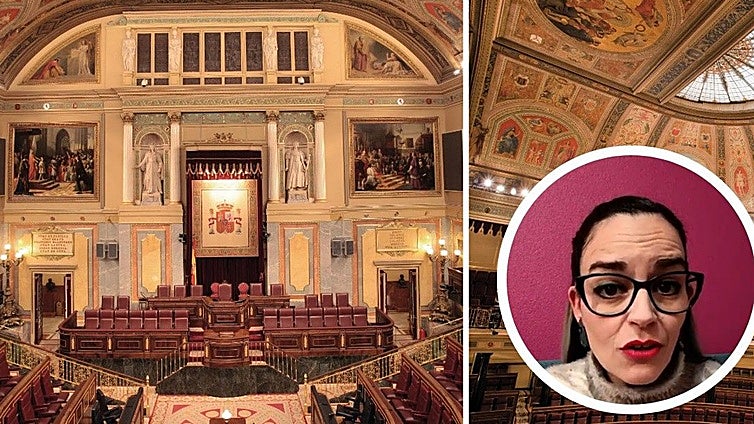 El estilo arquitectónico y los detalles que se encuentran en el Congreso de los Diputados
