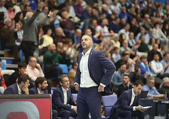 Bruno Savignani, técnico del Recoletas Salud San Pablo Burgos.