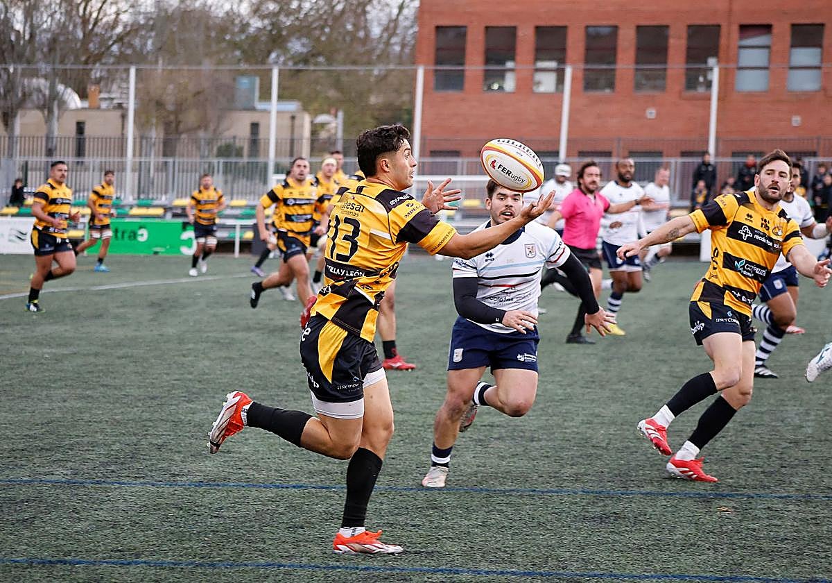 Momento del partido este sábado.