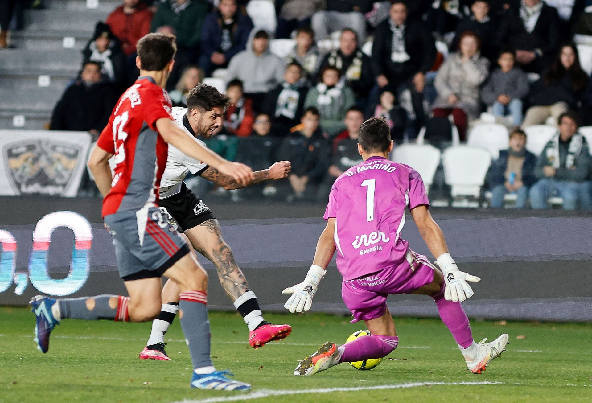 La derrota del Burgos CF contra el Albacete, en imágenes