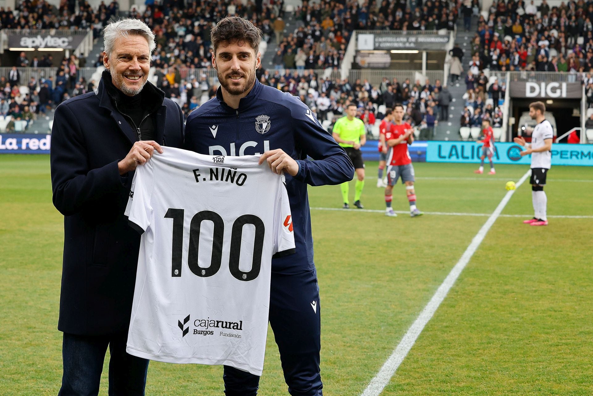 La derrota del Burgos CF contra el Albacete, en imágenes