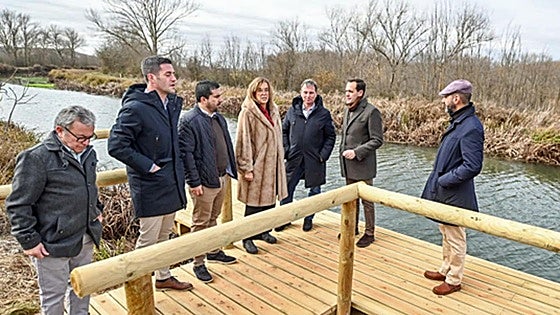 Arrancan las obras para mejorar la accesibilidad del Canal de Castilla en Melgar de Fernamental