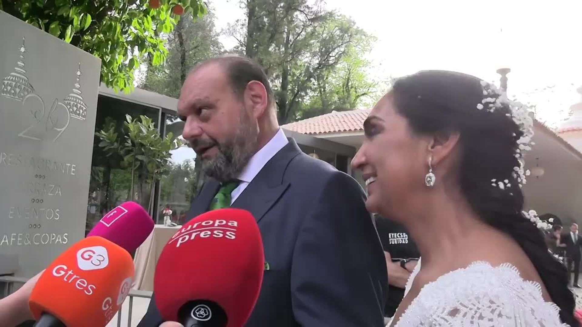 La hija de Charo Vega, Triana, se da el 'sí, quiero' con Juan Silva de los Reyes