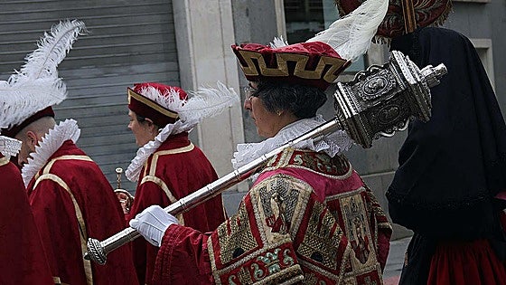 El desfile de san Lesmes en Burgos en imágenes