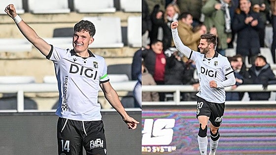 Goles burgaleses firman un hecho histórico en la victoria del Burgos CF en El Plantío