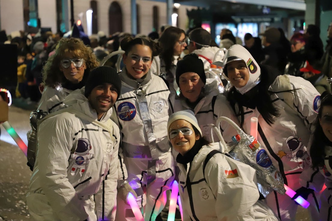 El desfile de Carnaval de Burgos, en imágenes