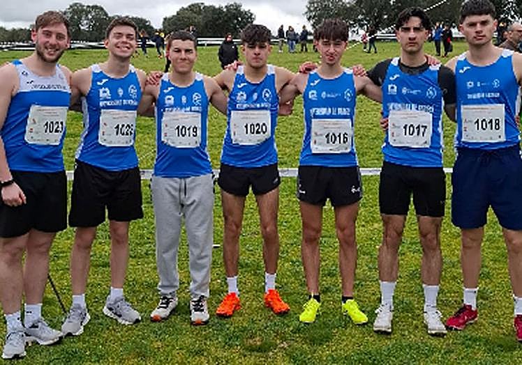 Equipo masculino de la UBU.