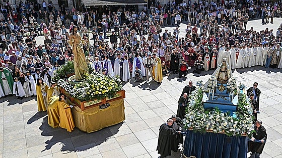 La resurrección de Cristo se celebra en Burgos como fin de la Semana Santa