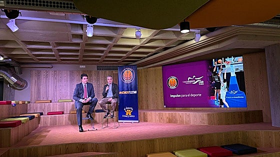 El Club Baloncesto Tizona y Caja Burgos sellan su colaboración