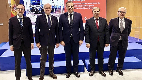 Empresarios y políticos de Madrid y Burgos piden al Gobierno reactivar el Tren Directo