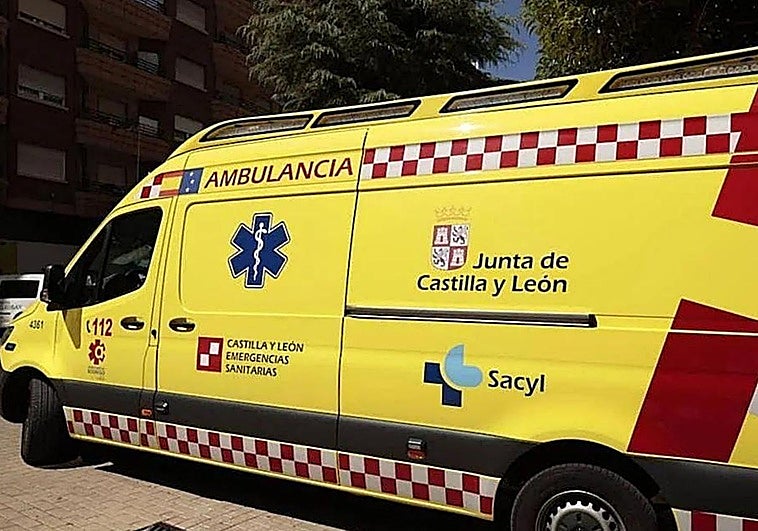 Herido un motorista tras un accidente con una furgoneta en un polígono de Burgos