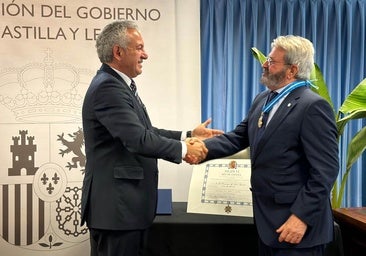 El presidente de la Hermandad de Donantes de Burgos recibe la medalla al Mérito Civil