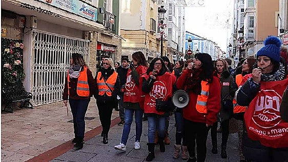 UGT convoca huelga nacional en las grandes cadenas de ropa y una protesta en el centro de Burgos