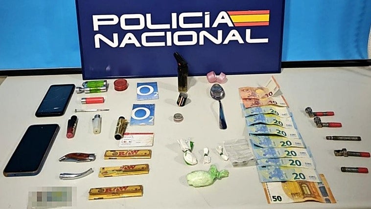 Desmantelan un punto negro de venta de cocaína en una casa del centro de Aranda