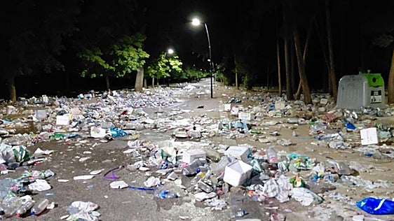 El Curpillos deja en Burgos a 92 personas atendidas y 20 toneladas de basura en La Quinta