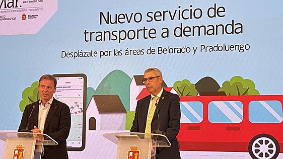 34 pueblos de Burgos estrenan transporte a la demanda para viajar por cuatro euros a las cabeceras comarcales