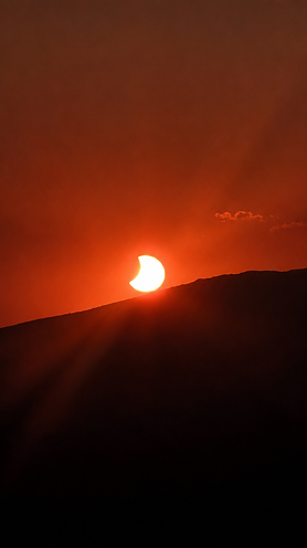 Imagen secundaria 2 - Nadie quiso perderse el eclipse