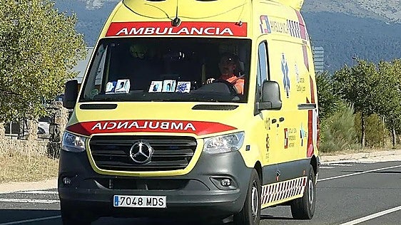 Herido y atrapado en su vehículo tras sufrir un accidente en el norte de Burgos