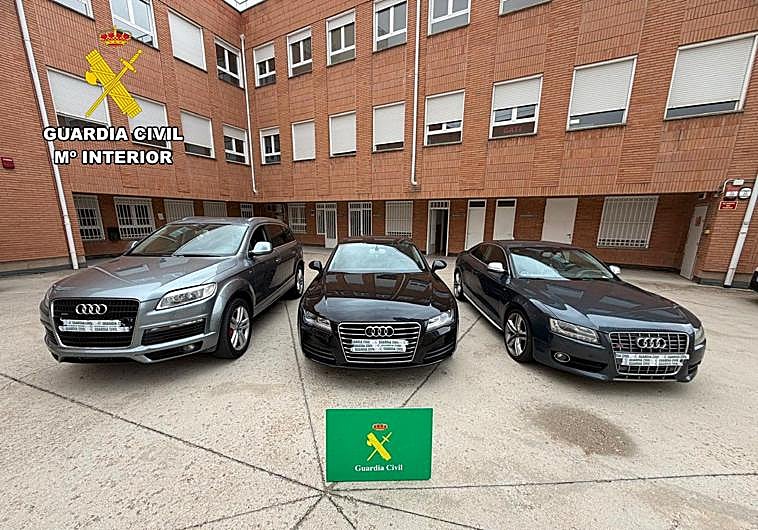 Imagen principal - La macrooperación antidroga en dos pueblos de Burgos se salda con cuatro detenidos por tráfico y más de 50.000 euros incautados