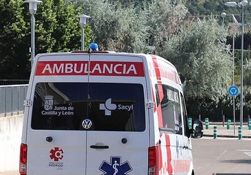 Un bebé, dos menores y dos personas más atendidas después de chocar contra un guardarraíl en Burgos