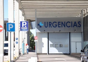 Acceso a Urgencias en el hospital de Burgos.
