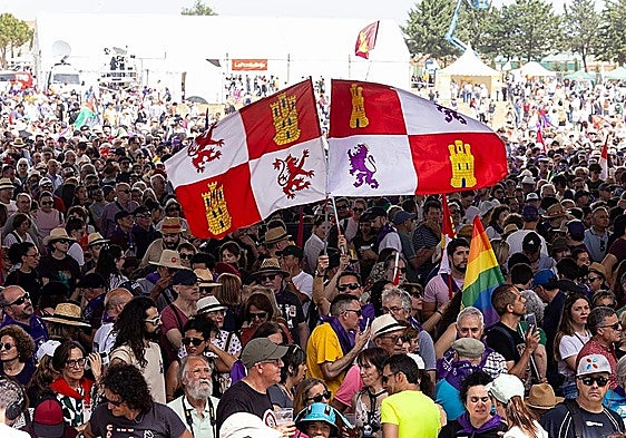 Día de Castilla y León en Villalar de los Comuneros el pasado 23 de abril.