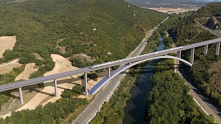 Adjudican las obras del tercer tramo del Ave entre Burgos y Vitoria