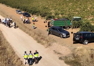 Un detenido y dos trabajadores en situación irregular tras la inspección de doce fincas en La Ribera del Duero en Burgos