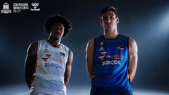 El San Pablo Burgos pone el foco en su escudo y en la Cartuja de Miraflores para sus nuevas equipaciones