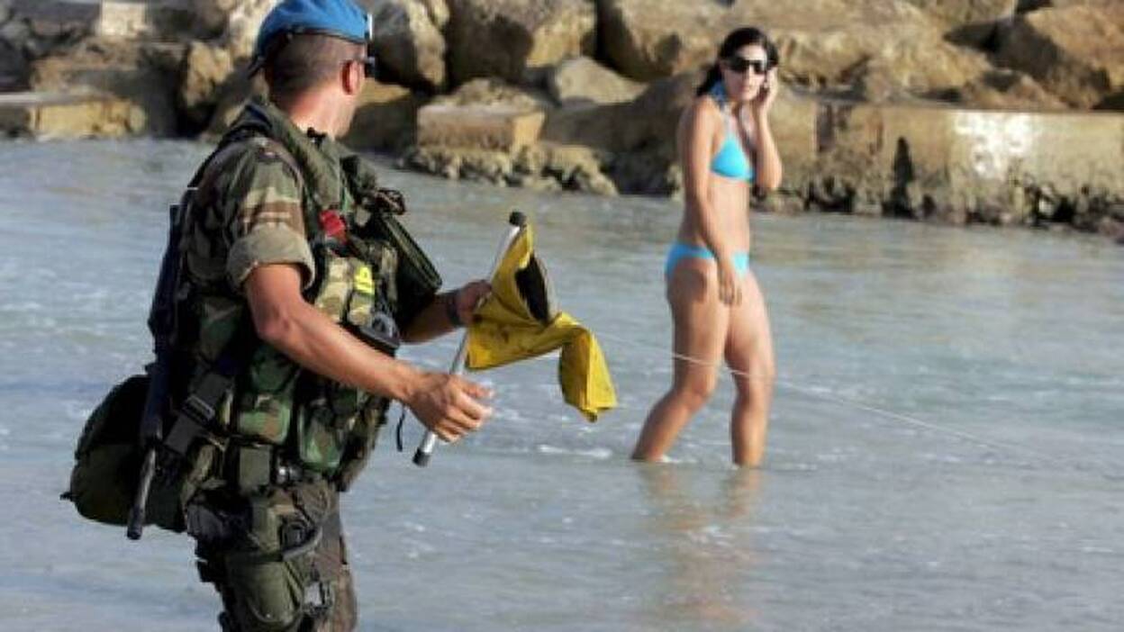 Desembarcan 566 soldados españoles en el sur de Líbano