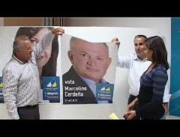 CC celebra la tradicional pegada de carteles en Fuerteventura