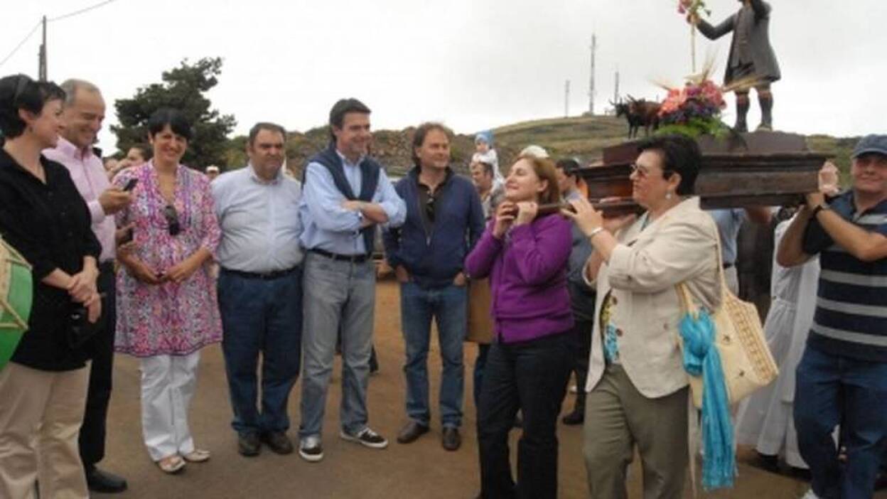 Soria en la Feria de Ganadería de San Isidro, en Valverde
