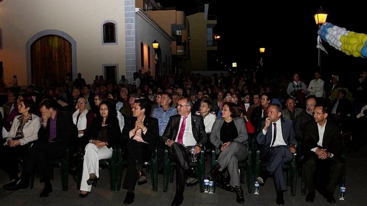 Rivero, participa en un acto de CC en Barlovento