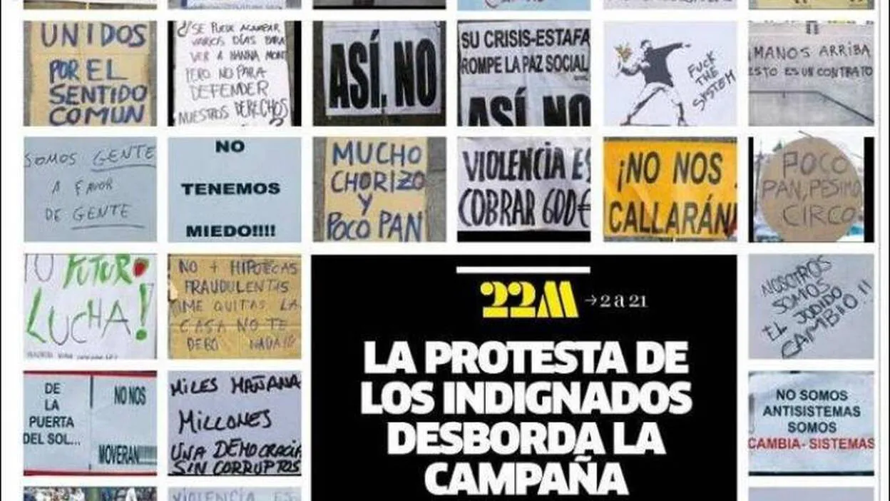 La prensa española se hace eco del Movimiento