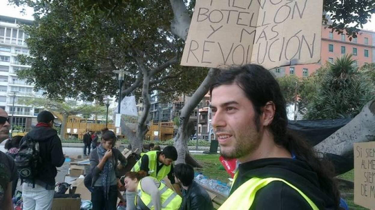 No habrá desalojo de los concentrados del Movimiento 15-M en Canarias