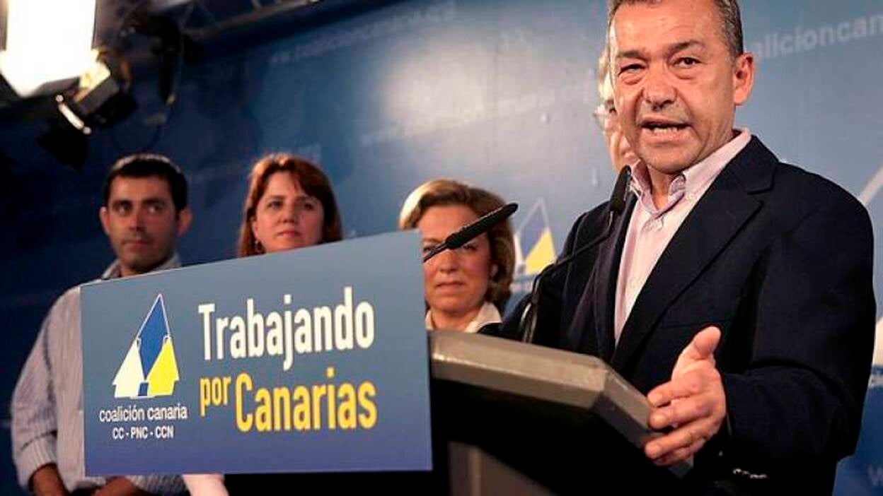 Paulino Rivero: "No hay ola que pueda con Coalición Canaria"
