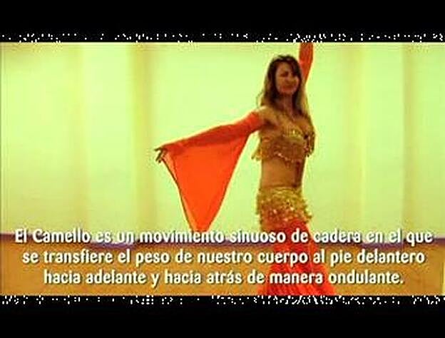 Danza del vientre: paso El camello