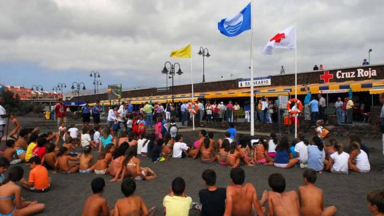 Melenara ya tiene Bandera Azul