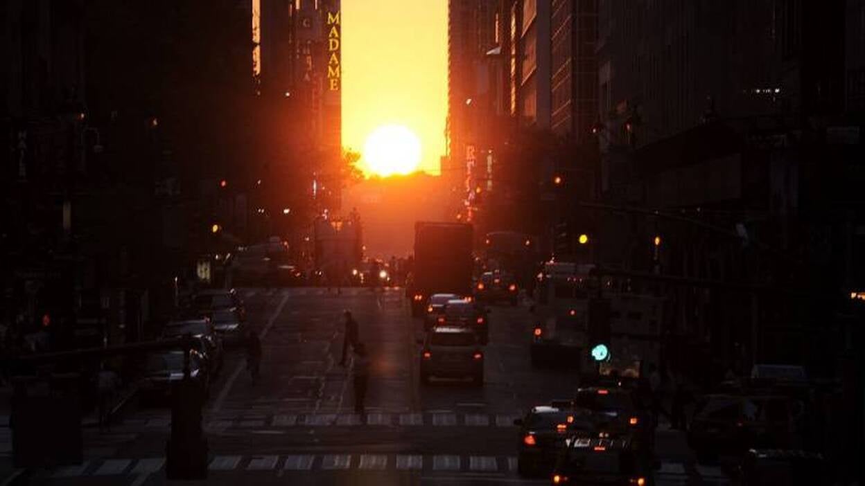 El 'Manhattanhenge'