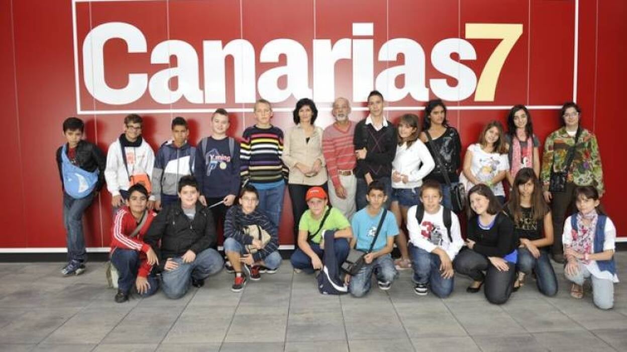 Alumnos del IES Bañaderos visitan CANARIAS7