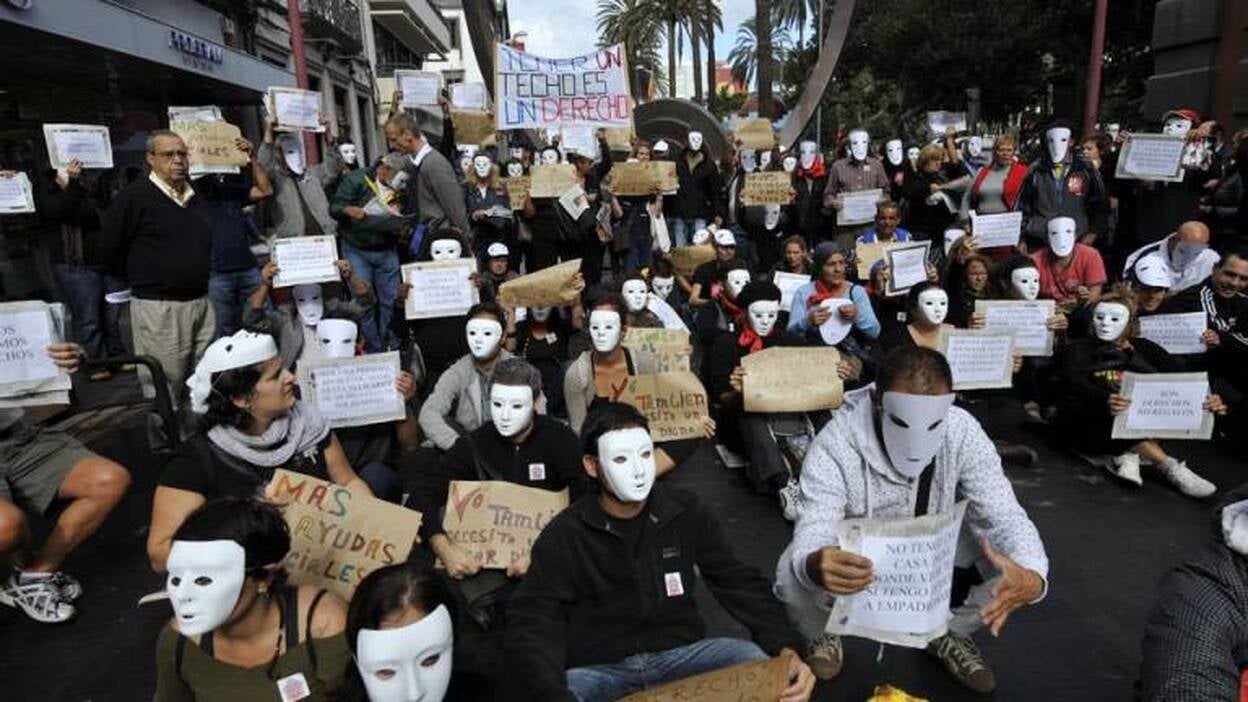 'Flashmob' por las personas sin hogar